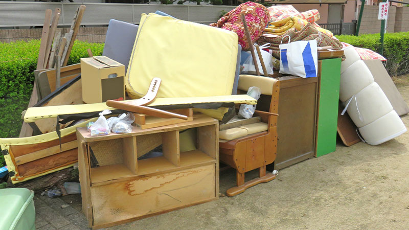 ご家庭の不用品・粗大ごみ